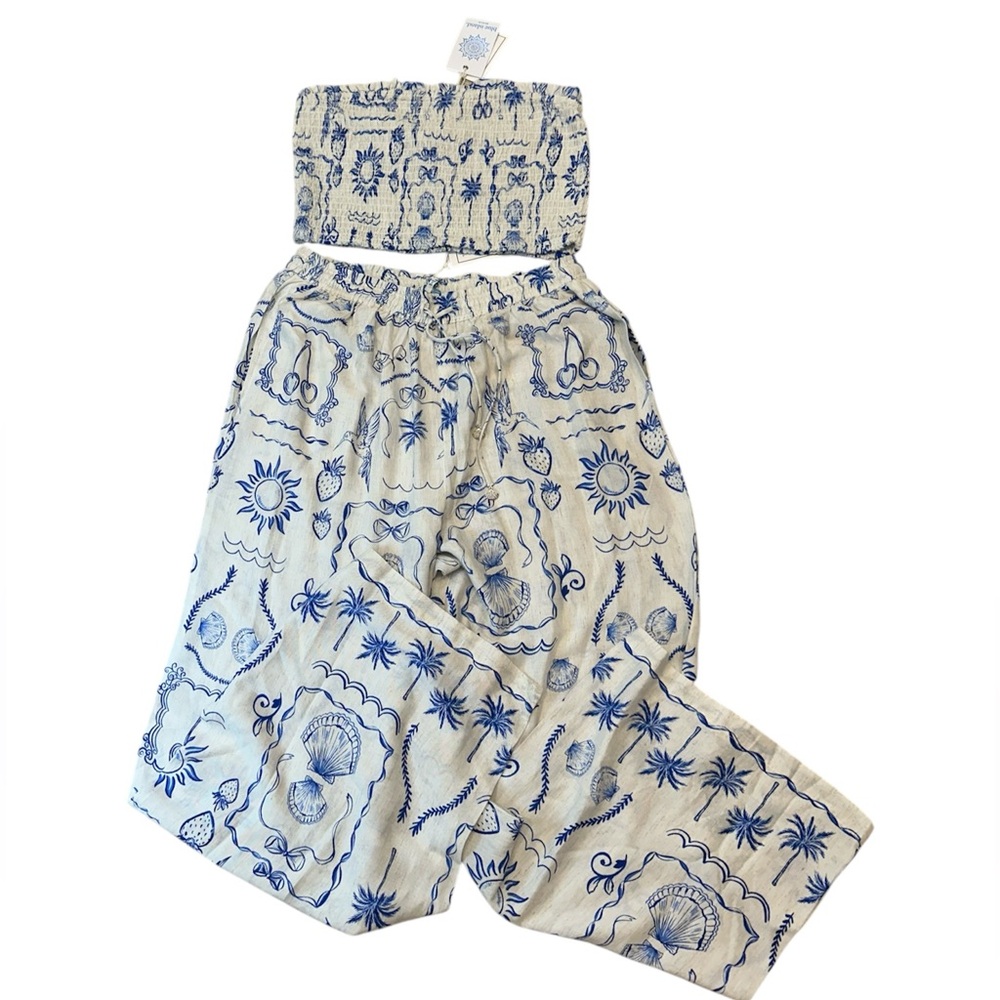 Women’s 2 Piece Matching Set Top & Pants Size Large NWT Coastal - Picture 6 of 6